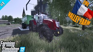 LAVENTURE PEUT COMMENCER Farming Simulator 22 The Valley Farm 1 [upl. by Sev151]