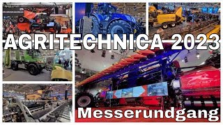 AGRITECHNICA 2023  Messerundgang Wow was für Fahrzeuge was für Technik [upl. by Ellerrehs]