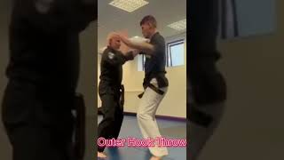 The Punisher  Russo  Outer Hook Throw with Shien Patrick 4K martialarts shorts shortfeed hd [upl. by Sadira]