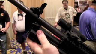 SHOT Show  SRM 1216 SemiAuto Shotgun [upl. by Banquer]