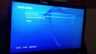 PS4 Delete CoD App [upl. by Eatnahc663]