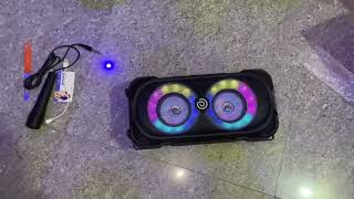 pTron Fusion Party V2 40W Karaoke Bluetooth Speaker Unboxing And First Look [upl. by Sew]