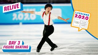 RELIVE  Figure Skating  Mens Single Free Programme  Day 3  Lausanne 2020 [upl. by Ardnayek865]