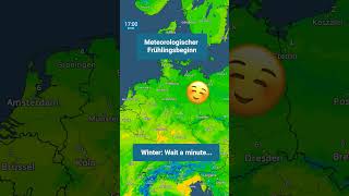 Meteorologischer Frühlingsanfang  Aber der Winter wills nochmal wissen ❄️ snow wetteronline [upl. by Lowery]