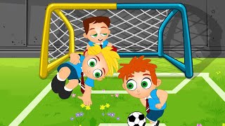 Cobbler Cobbler Mend my Shoe  Football version  Nursery Rhyme for kids [upl. by Bram]