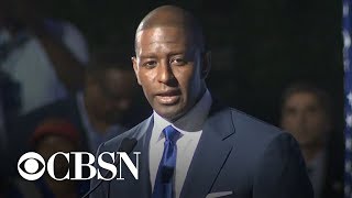 Andrew Gillum concedes Florida governors race [upl. by Akeenahs]