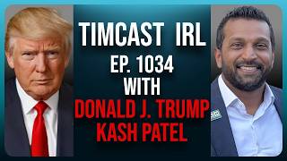 President Trump Talks Immigration amp War WIth Tim Pool w Trump amp Kash Patel  Timcast IRL [upl. by Dole]