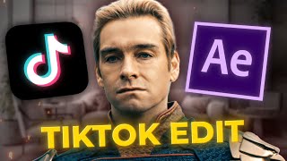 HOW TO Make A TikTok Edit I After Effects Tutorial [upl. by Udelle]