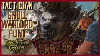 Baldurs Gate 3  Tactician Difficulty  Gnoll Warlord Flint  Boss Fight  The Risen Road map [upl. by Oyek421]