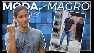 Roupas para homens magros 7 dicas essenciais  MODA MASCULINA [upl. by Paynter]