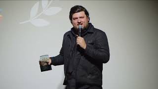 Olan Rogers Accepts the Excellence in Inspiration Award  Buffer Festival Gala 2023 [upl. by Armalla]