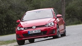 2013 Volkswagen Golf GTI Mk7 review  Autocarcouk [upl. by Bauer]