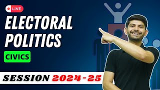 Electoral Politics  Live Poll Session PYQs and MIQs  Civics Class 9 202425 [upl. by Artemisia]