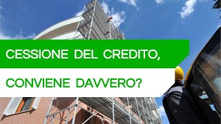 CESSIONE DEL CREDITO conviene davvero Facciamo due calcoli [upl. by Onaicul551]