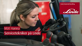 Möt Lindes servicetekniker Hanna [upl. by Iggam920]