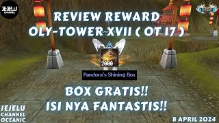 Review Reward OlyTower XVII OT 17  Atlantica Oceanic [upl. by Fontana]