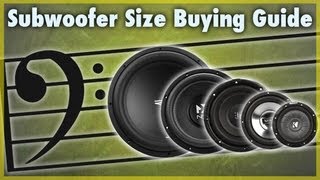 Car Subwoofer Size Buying Guide  What Size of Sub Should I Get [upl. by Dedie]