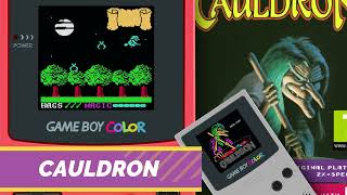 Cauldron  Gameboy Color 20 sec short gameplay video [upl. by Lory]