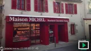 Maison Michel Boucherie Charcuterie Traiteur à Landerneau 29 en Bretagne  TiVi Guide [upl. by Deeas]