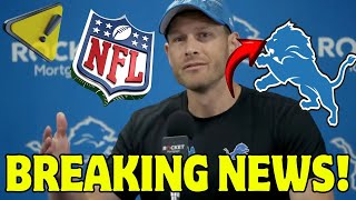 🚨BREAKING NEWS this EXPLODED took EVERYONE BY SURPRISE Detroit Lions News Today NFL [upl. by Coffey]