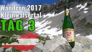 Wandern Kleinwalsertal 2017 Tag 3  Hoher Ifen 2230m  Hahnenköpfle  Gottesacker  Männer im Schnee [upl. by Rahsab]