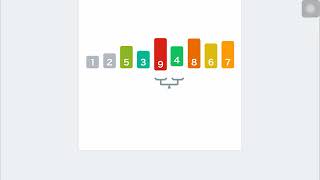 Bubble Sort Animation Random [upl. by Lipscomb]