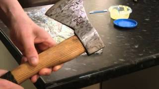 Axe Modifications Part 4  Forced Patina [upl. by Hale]