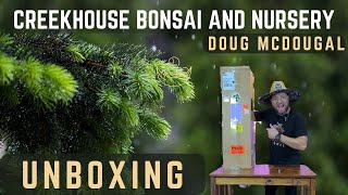 UNBOXING Mystery Box Creekhouse Bonsai And Nursery amp Doug McDuogal [upl. by Doner]