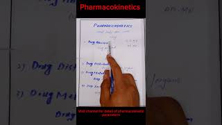 pharmacokinetics pharmacology  Drug absorption Drug distribution  Drug metabolism  excretion [upl. by Salkcin]