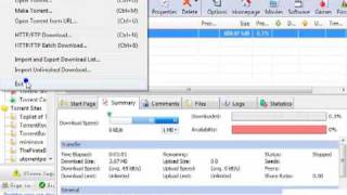 HowTo Use BitTorrent File Sharing Technology with the Free Torrent quotClientquot Program BitComet [upl. by Roobbie862]