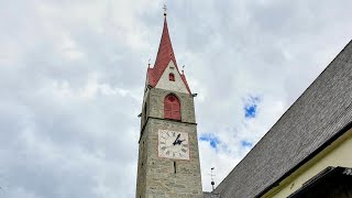 Prettau Südtirol Geläute der Pfarrkirche zum hl Valentin [upl. by Siravaj]