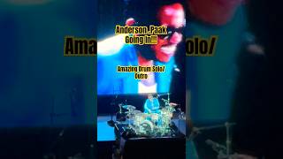 Anderson Paak amazing drum solo concert andersonpaak drumsolo rnb livemusic [upl. by Amlet]