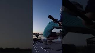 Evening Bass Fishing BFS fishing largemouthbass bassfishing [upl. by Aelber74]