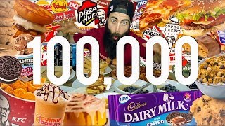 The 100000 Calorie Challenge  BeardMeatsFood [upl. by Aynahs]