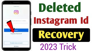 How to recover deleted instagram account  Get back delete instagram account 2023 [upl. by Akehsyt]