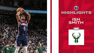 Highlights Ish Smith scores 17 at Bucks  32422 [upl. by Atinej210]