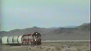 Classic Railroad Series 337  Trona Railway in Trona CA March 12 1993 [upl. by Ayerdna]