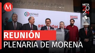 Morena realiza reunión plenaria en la Cámara de Diputados CdMx [upl. by Ches125]