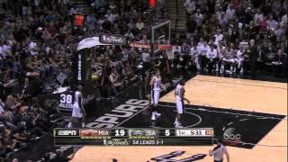 LeBron chasedown Patty Mills [upl. by Yniar]