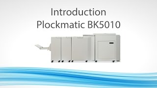 Plockmatic BK5010 Production Booklet Maker [upl. by Feinstein927]