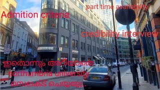 Northumbria university london campuscredibility interview details Admission criteria [upl. by Jacobs]