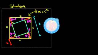 La démonstration de Bhaskara du théorème de Pythagore [upl. by Luthanen233]