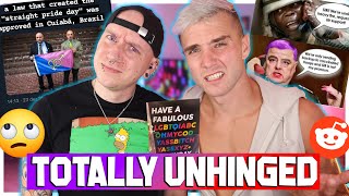 Gays React To Homophobic Videos amp Posts  Roly amp Calum [upl. by Ecnarolf]