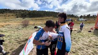 Campioni Italiani Orienteering Staffetta M20 2023 [upl. by Hayott]