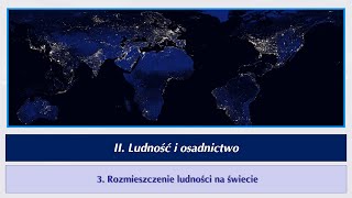 r2 2 03a Rozmieszczenie ludności na świecie [upl. by Iruahs]