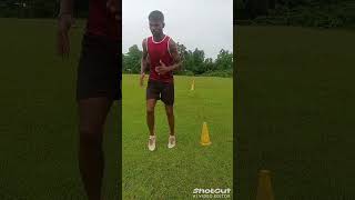 football speed practice Yt Short  drills  exercise [upl. by Ahseiym377]