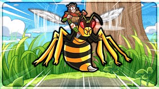 We TAMED The NEW Wasp Queen in Grounded [upl. by Iggam]