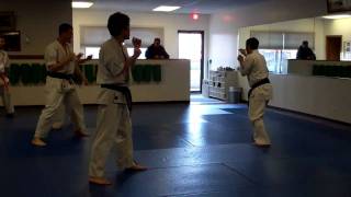 Miura Dojo  Karate Footwork basics pt 1 [upl. by Gradey]