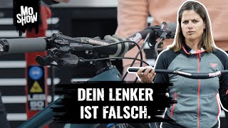 🚨 Dein Lenker ist FALSCH‼️🚨 MTB Cockpit richtig einstellen  MO Show [upl. by Andreana]