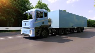 Ashok Leyland  Introducing the LNG Long Haul Tractor [upl. by Amitak]